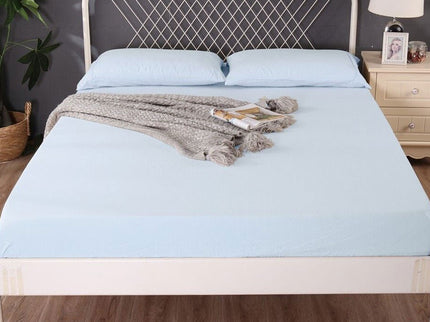 Ramesses 1000TC Linen Bamboo Fitted Sheet Combo Set Plein Air King Single