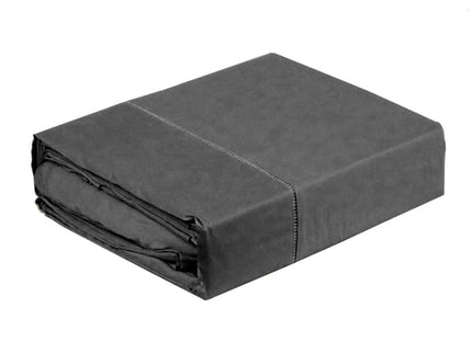 Ramesses 400TC Bamboo/Cotton Sheet Set Charcoal KING