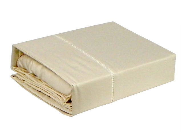 Ramesses 400TC Bamboo/Cotton Sheet Set Eggnog QUEEN