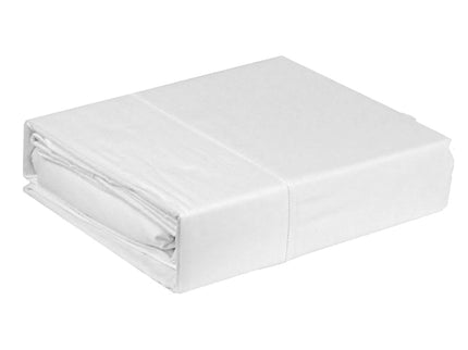 Ramesses 400TC Bamboo/Cotton Sheet Set White QUEEN