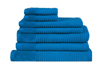Royal Excellency 7 Piece Cotton Bath Towel Set - Teal