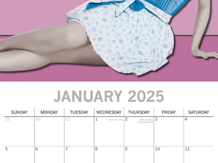 Bitchy Talk - 2025 Square Wall Calendar 16 Months Premium Planner New Year Gift