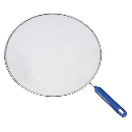 4Size Anti Splatter Guard Oil Net Splash Cover Pan Screen Kitchen Cooking Frying - 25CM