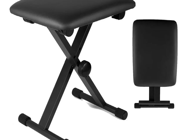 Electronic Organ Stool Three Level Adjustable Foldable Performance Chair Music