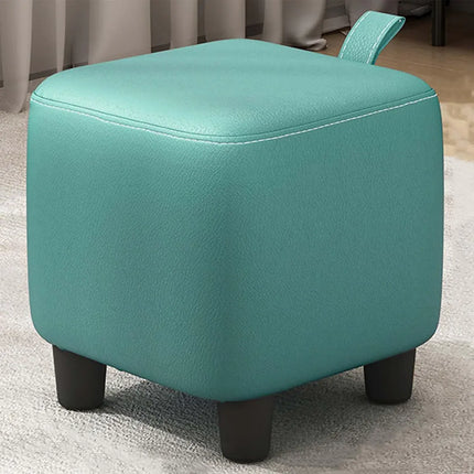 Small Stools Household Low Stools Coffee Table Shoe Changing Stools Portable - Blue