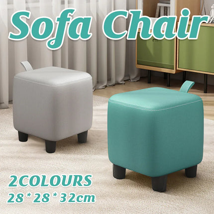 Small Stools Household Low Stools Coffee Table Shoe Changing Stools Portable - Grey