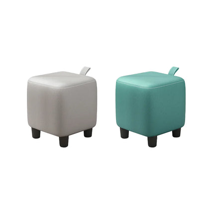 Small Stools Household Low Stools Coffee Table Shoe Changing Stools Portable - Grey