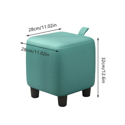 Small Stools Household Low Stools Coffee Table Shoe Changing Stools Portable - Grey