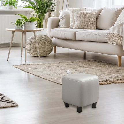 Small Stools Household Low Stools Coffee Table Shoe Changing Stools Portable - Grey