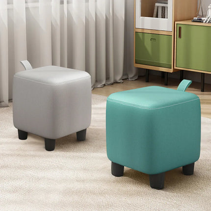Small Stools Household Low Stools Coffee Table Shoe Changing Stools Portable - Grey