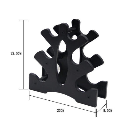 Dumbbell Storage Holder Gym Hand Weight Stand 3-Tier Tree Rack Weights Organizer