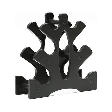 Dumbbell Storage Holder Gym Hand Weight Stand 3-Tier Tree Rack Weights Organizer