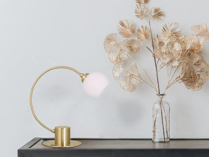Penelope Touch Table Lamp - Antique Brass