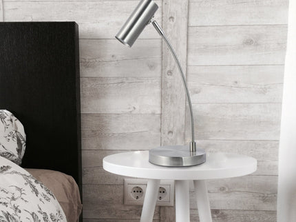 Sarla Table Lamp - Satin Chrome