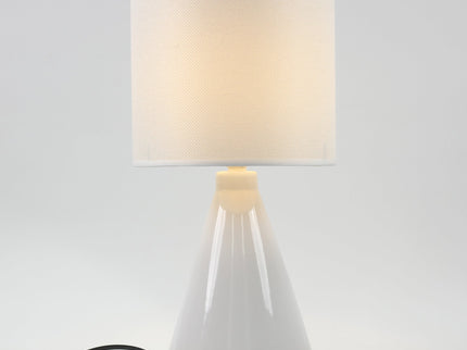 Lux Tapered Ceramic Table Lamp