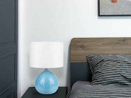 Boden Ceramic Table Lamp - Blue