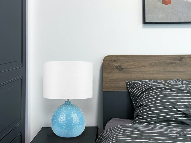 Boden Ceramic Table Lamp - Blue