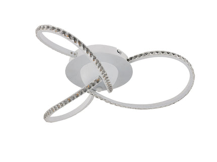 Irie Dimmable 3 Lights LED Ceiling Light - White