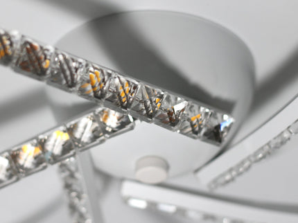 Irie Dimmable 5 Lights LED Ceiling Light - White
