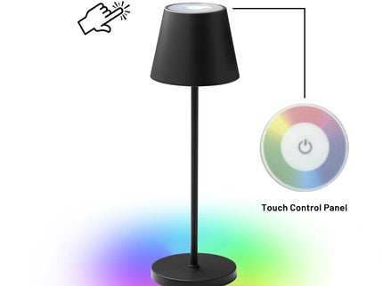 Enoki Portable RGB Table Lamp - Black
