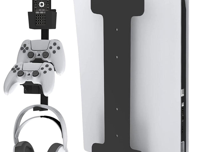 Universal Wall Mount for Ps5 Console - no Headset Handle Included - With Headset Handle Bracket