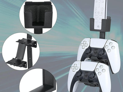 Universal Wall Mount for Ps5 Console - no Headset Handle Included - With Headset Handle Bracket