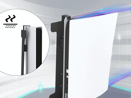 Universal Wall Mount for Ps5 Console - no Headset Handle Included - With Headset Handle Bracket