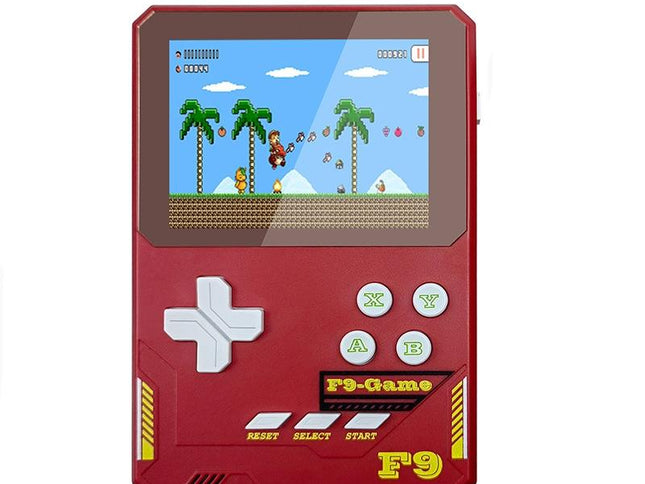 Handheld Game Console For Kids - 3.5 Inch Hd - Dark Blue Gift - Lava Red