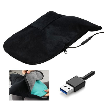 Cervical Spondylosis Correction Pillow Blue Cow Horns - 877 Usb Electric Heating Black