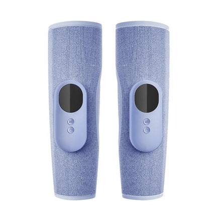 Wireless Leg Massager Blue Double Hot Compress + Air Pressure + Vibration
