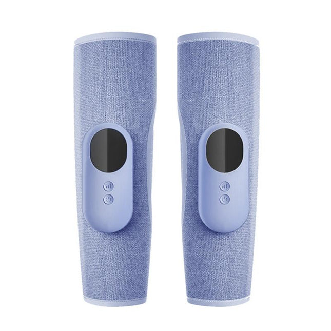 Wireless Leg Massager Blue Double Hot Compress + Air Pressure + Vibration