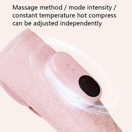 Wireless Leg Massager Blue Double Hot Compress + Air Pressure + Vibration