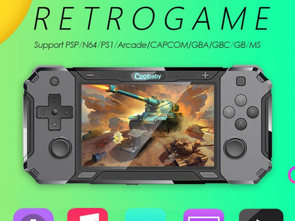 4-Inch Open Source Handheld Game Console With Hdmi & Tf Card Support