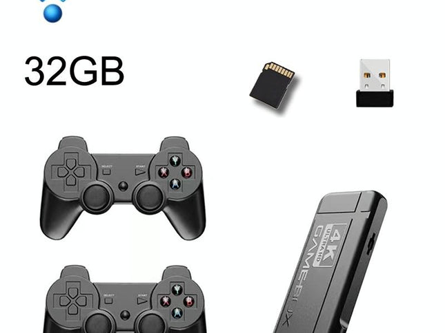 Wireless K9 Game Console With 100000 Built-In Games Double Battle 32G Storage