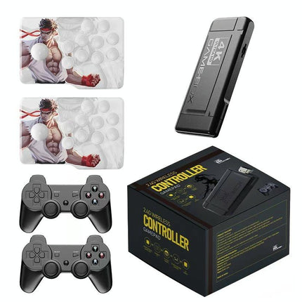 Wireless K9 Game Console With 100000 Built-In Games Double Battle 32G Storage