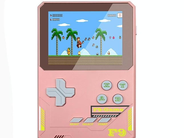 Handheld Game Console For Kids - 3.5 Inch Hd - Dark Blue Gift - Macaron Pink