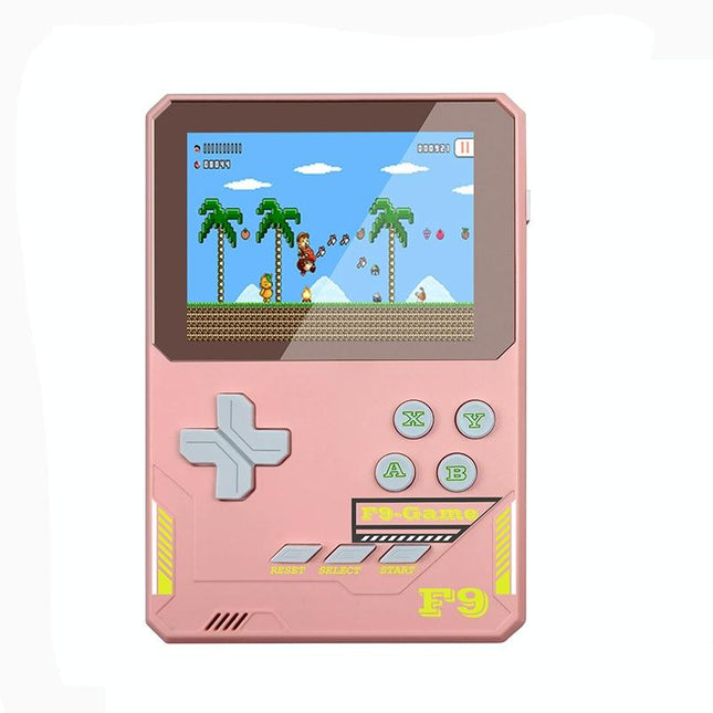 Handheld Game Console For Kids - 3.5 Inch Hd - Dark Blue Gift - Macaron Pink