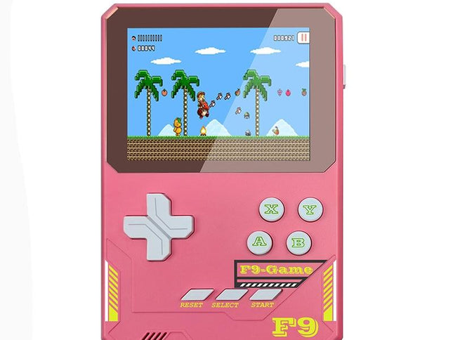 Handheld Game Console For Kids - 3.5 Inch Hd - Dark Blue Gift - Macaron Pink