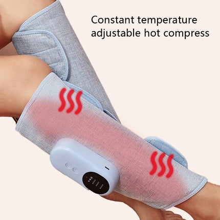 Wireless Leg Massage Pink Double Hot Compress + Air Pressure