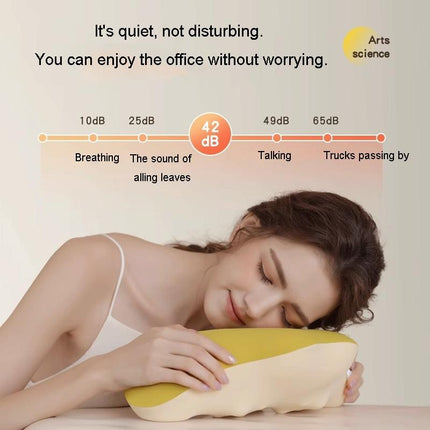 Multi-Function Lumbar Massager Hot Waist Massage Pillow Gray - Charging Model Gray