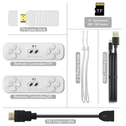 Wireless Y2 Game Console - 830 Hd Games Somatosensory Version