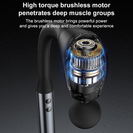 Handheld Electric Massager - Yesido Mg07 - Black