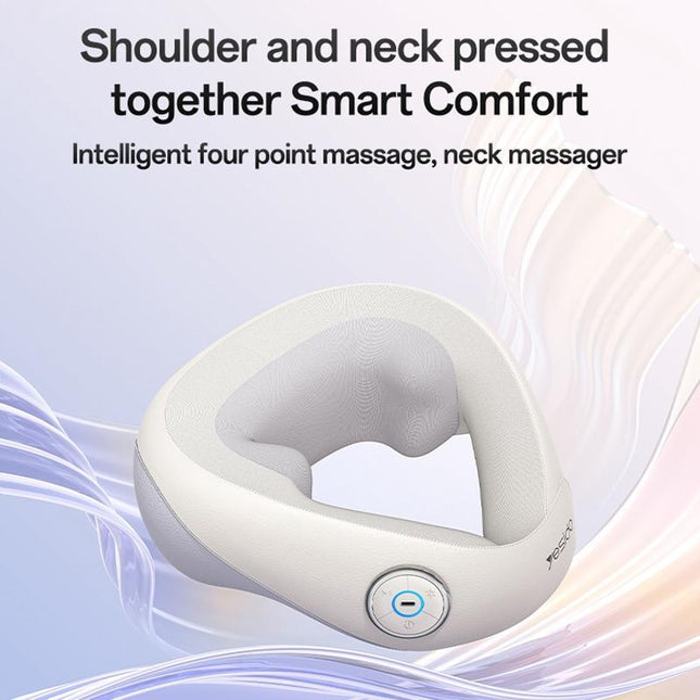 Yesido Mg14 Electric Neck Massager Heat Therapy White