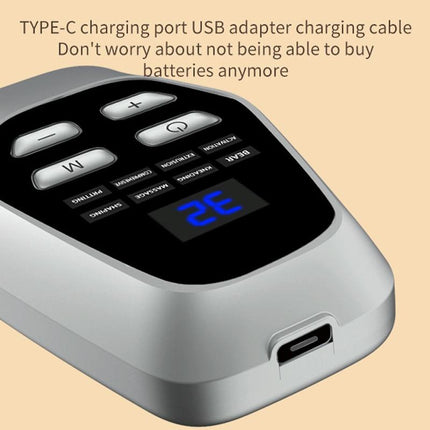 Foldable Ems Foot Massager Pad With Remote Coffee