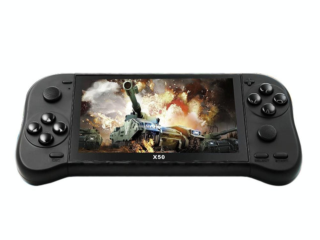 Retro Handheld Game Console With 5.1 Screen 8G Memory 6000+ Games - Black