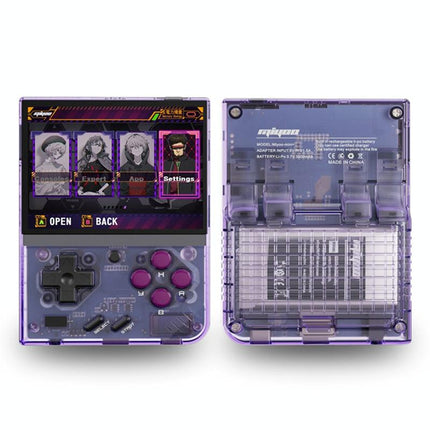 Retro Handheld Game Console With 25K Games - 3.5 Ips Screen - 128G Storage - Transparent Black - 128Gb 28K Games
