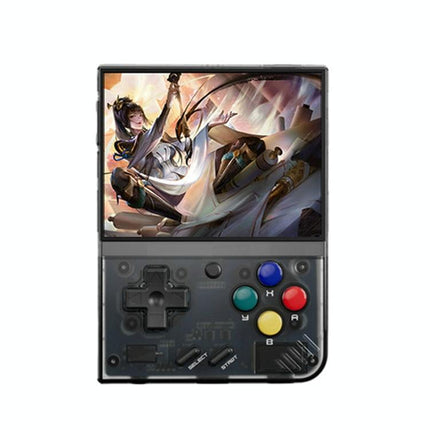 Retro Handheld Game Console With 25K Games - 3.5 Ips Screen - 128G Storage - Transparent Black - 128Gb 28K Games