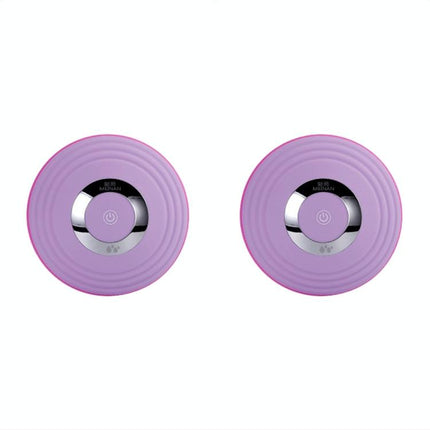Anti-Sagging Bluetooth Breast Massager Remote Control Purple