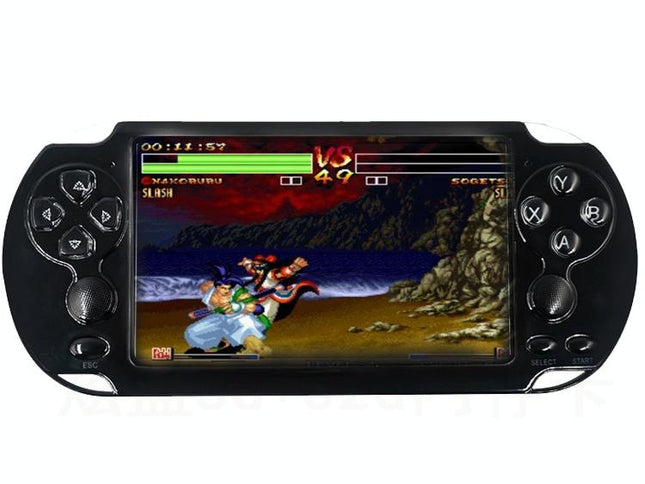 Retro Handheld Game Console With 5.1 Screen & 8G Memory - Black