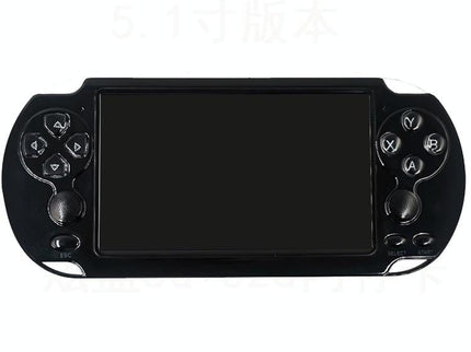 Retro Handheld Game Console With 5.1 Screen & 8G Memory - Black